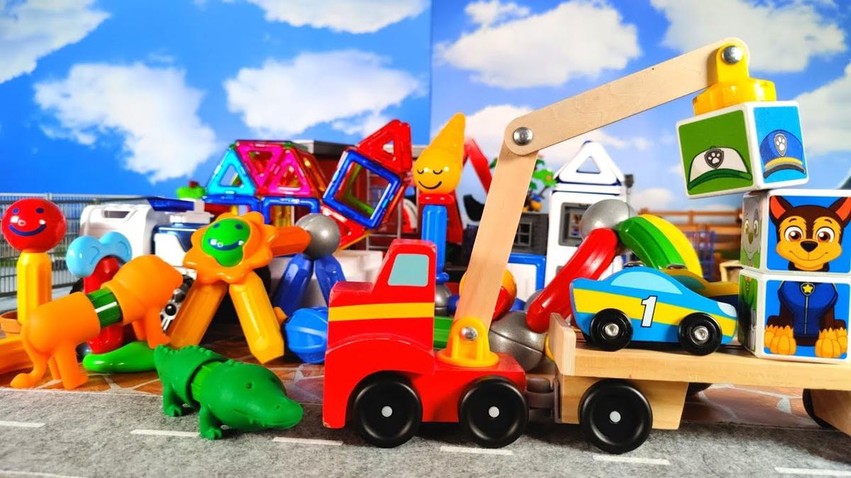 'Video thumbnail for TOP 10 Best magnetic toys review and demo'