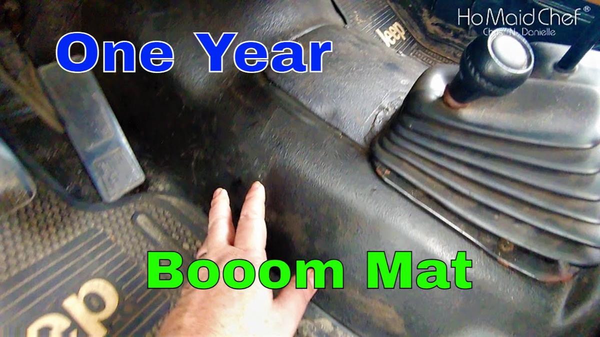 'Video thumbnail for Boom Mat One Year Review On Jeep Floor'