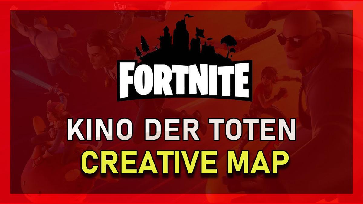 'Video thumbnail for Fortnite Kino Der Toten Remake! - Creative Map + Code'
