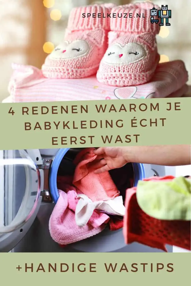 4 redenen waarom je babykleding eerst wast