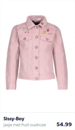 Plain pink jacket