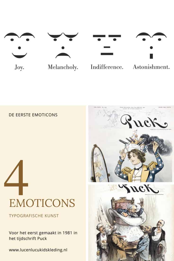 Emoticons als typografische kunst