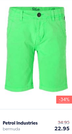 Pantalones cortos verdes sólidos