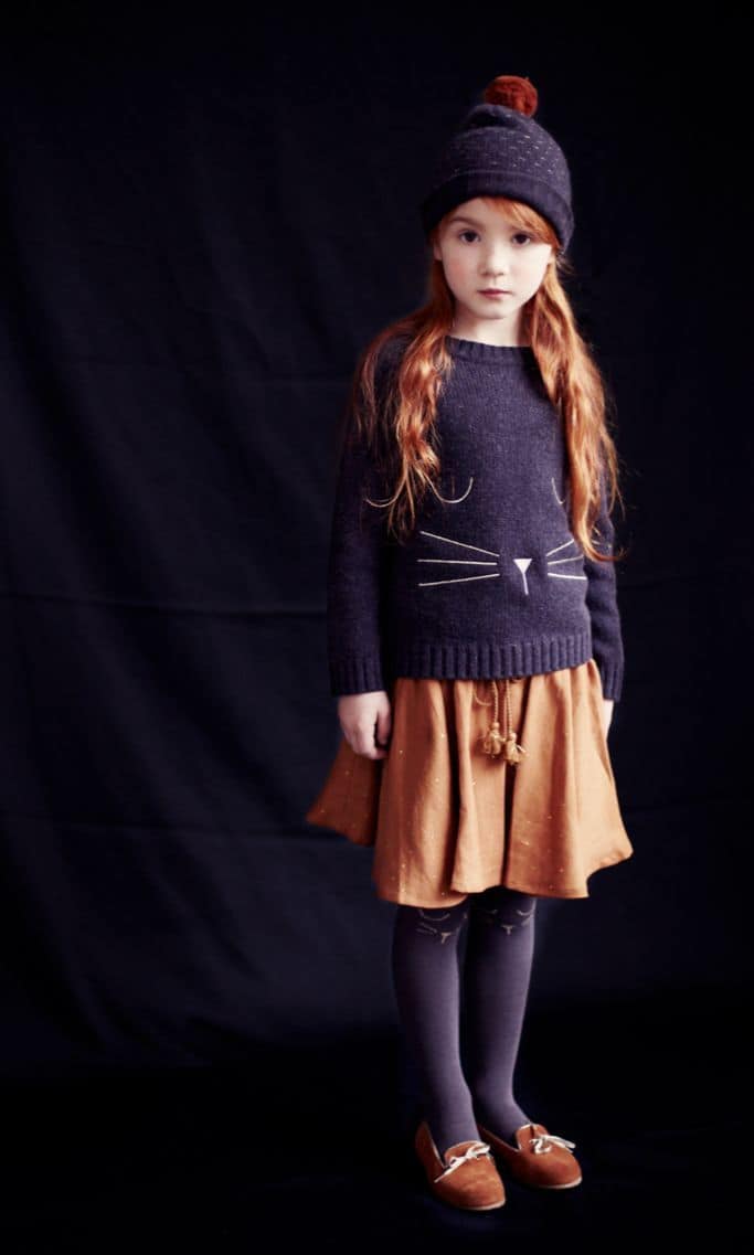Children's clothing orange with black