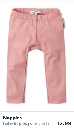 Pantalon bebe rosa
