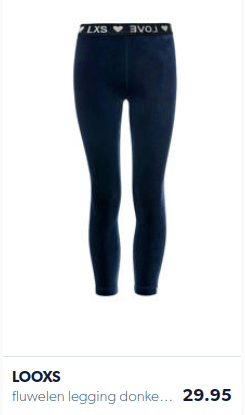 pantalones de niña azul oscuro