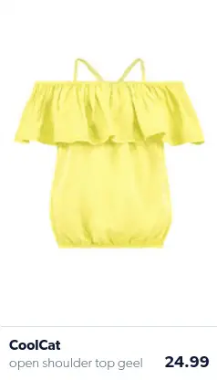 túnica amarilla