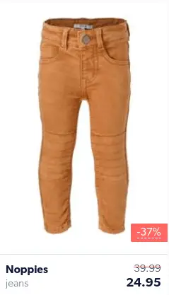 oranje broek voor jongens