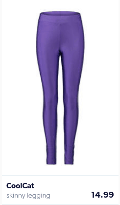 purple leggings plain