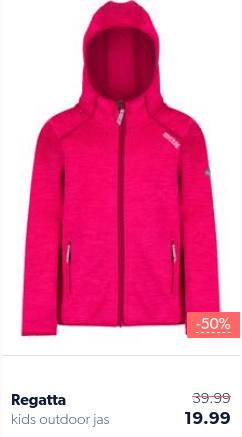 chaqueta de lluvia rosa