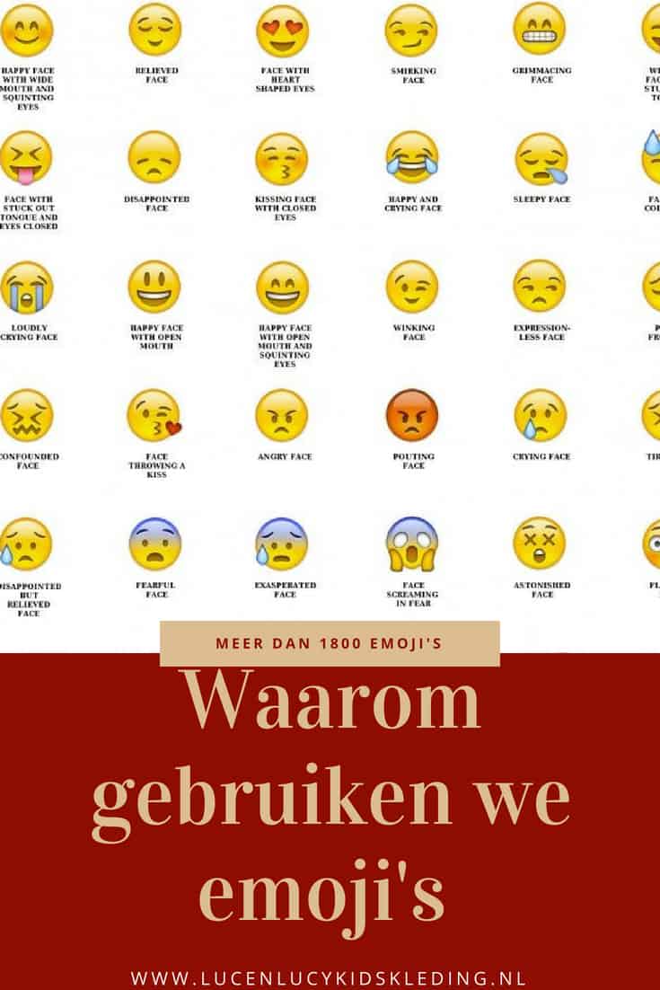 waarom gebruiken we emojis