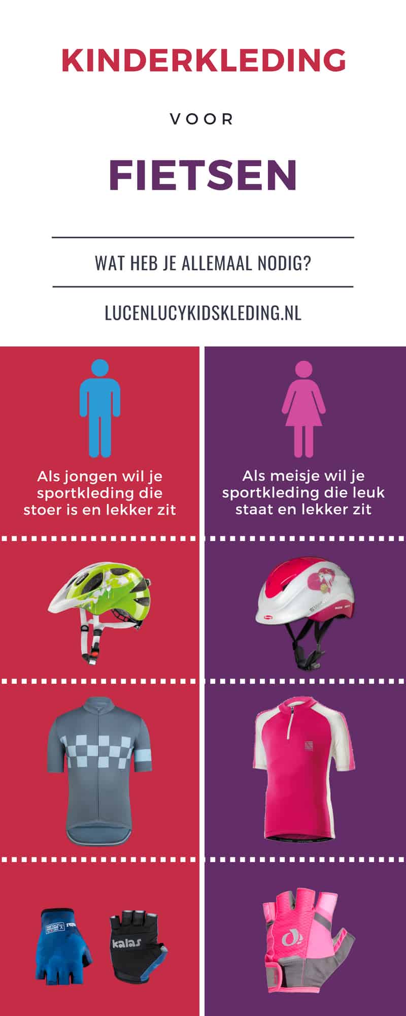 welke kinderkleding heb je nodig voor fietsen