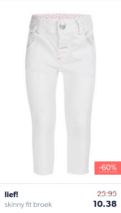 white baby pants