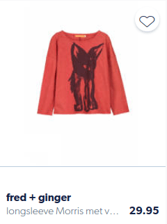 Camisa niño con zorro