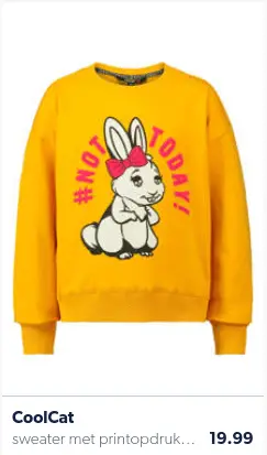 Children's clothes with rabbit