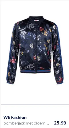 Girl's coat with flower pattern