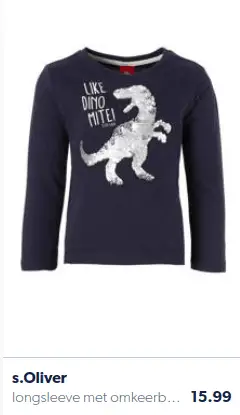 Shirt with dino on it