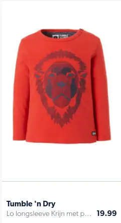 Shirt with lion