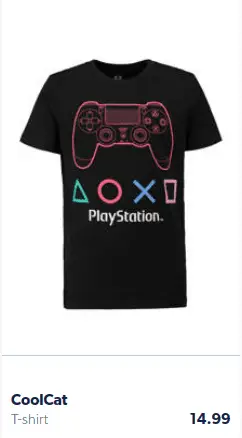 t-shirt with game print