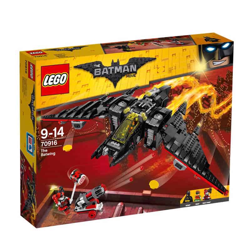 Lego batwing superhelden vliegtuig