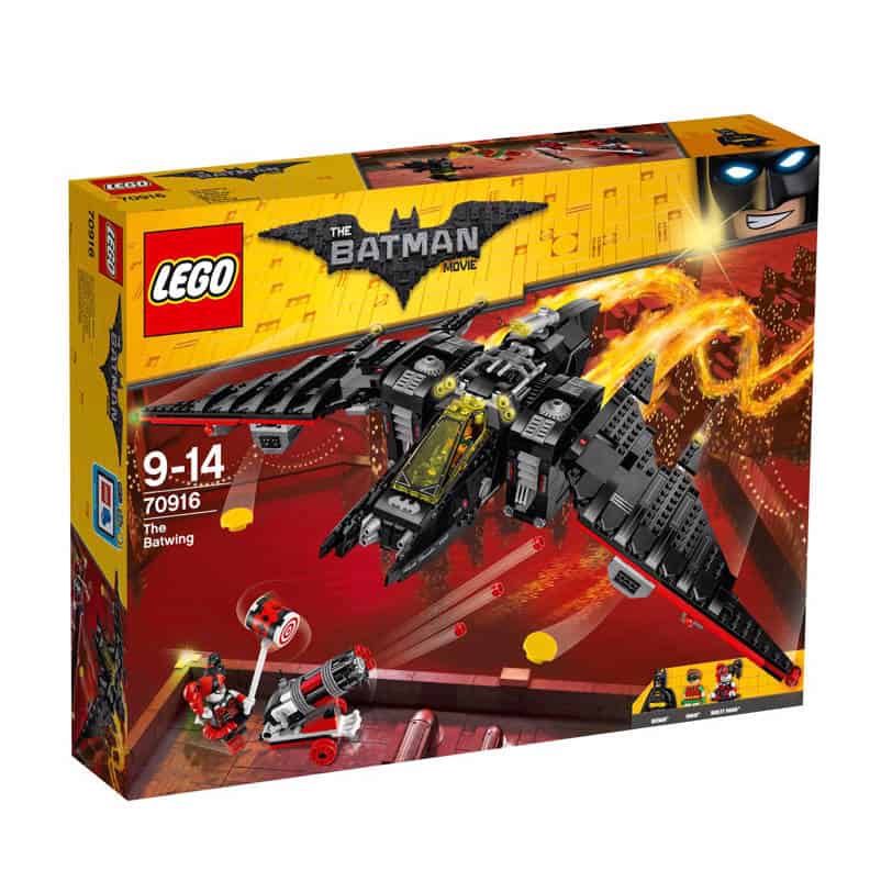 Avión de superhéroe batwing lego