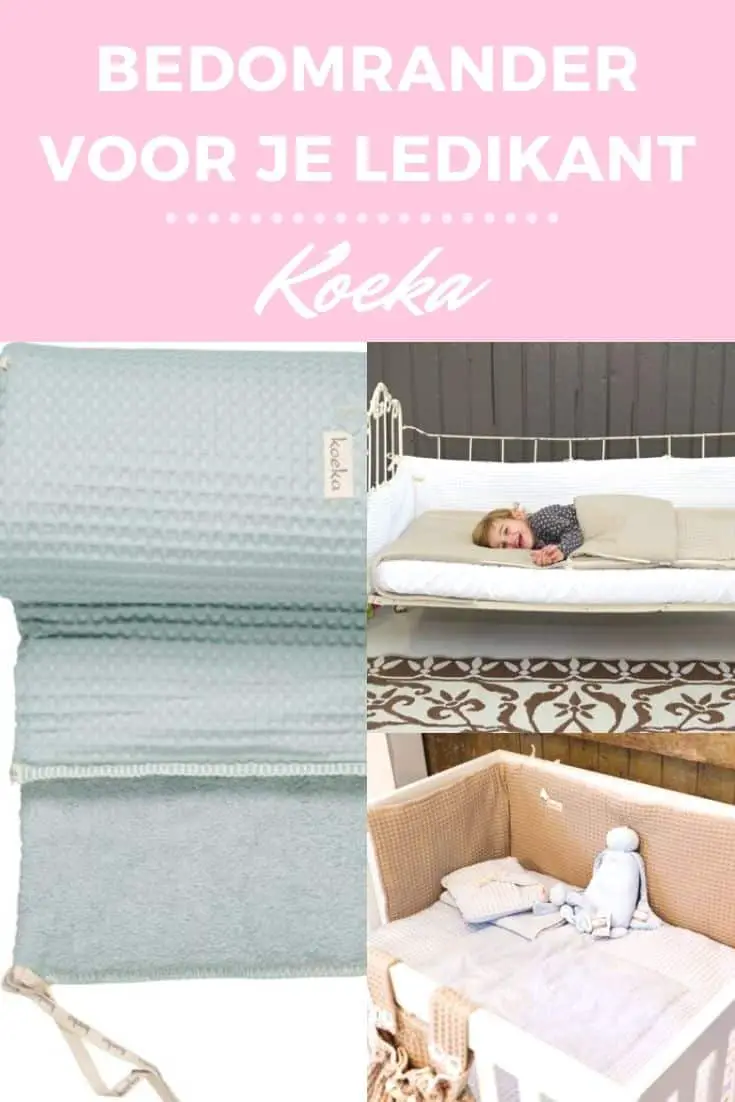 Bed bumper for your crib from Koeka
