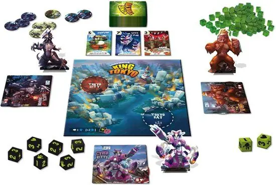 King of Tokyo board game dice game