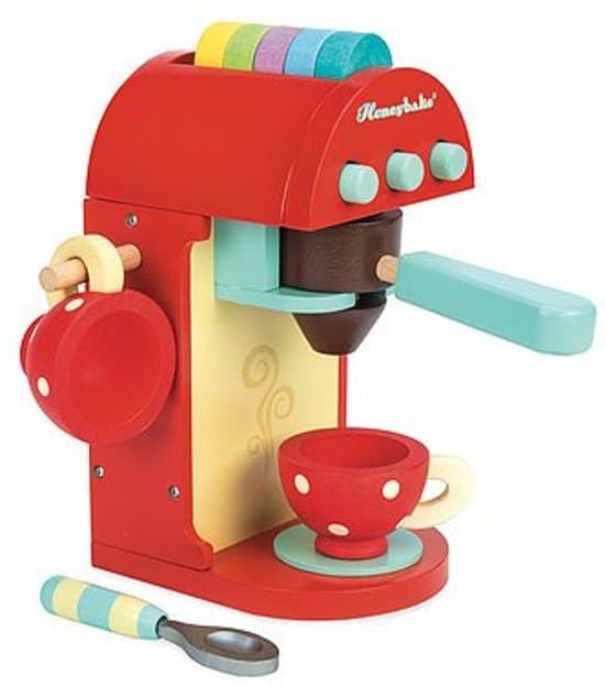 Le Toy Van Honeybake wooden coffee machine