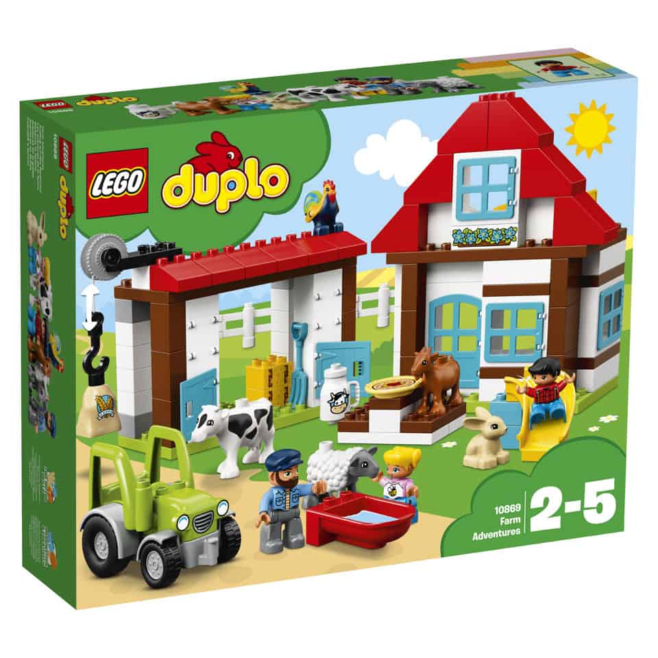 Conjunto de granja Lego Duplo con tractor