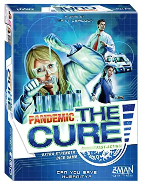 Pandemic the cure dobbelspel
