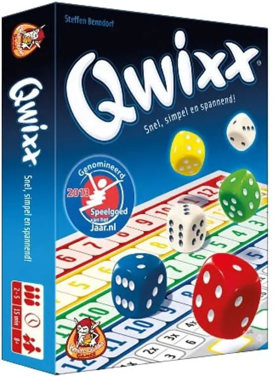 Qwixx een van de leukste dobbelspellen