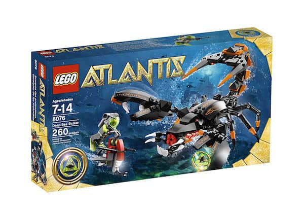Leukste vijand: LEGO Atlantis Diepzee Stekel 8076