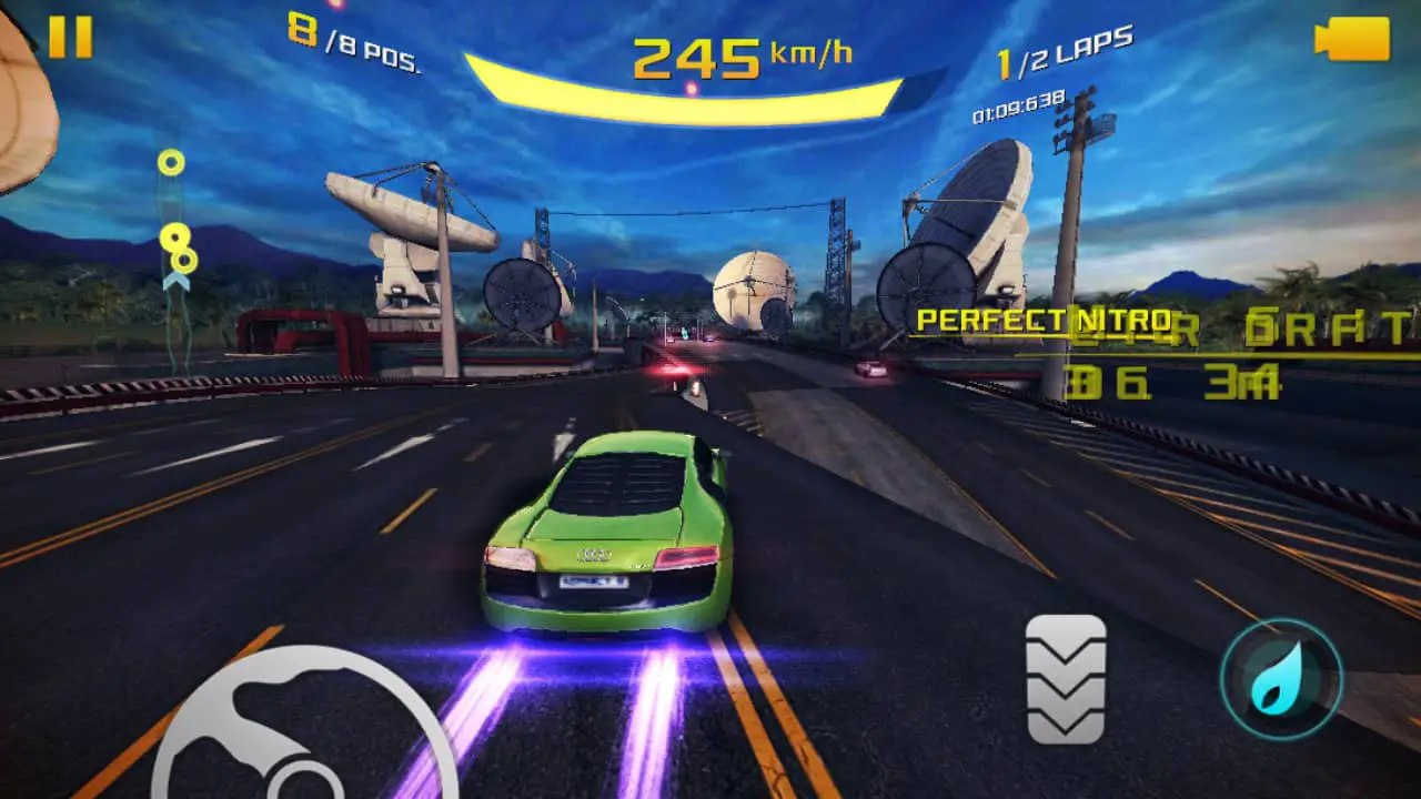 Asphalt 8: In der Luft