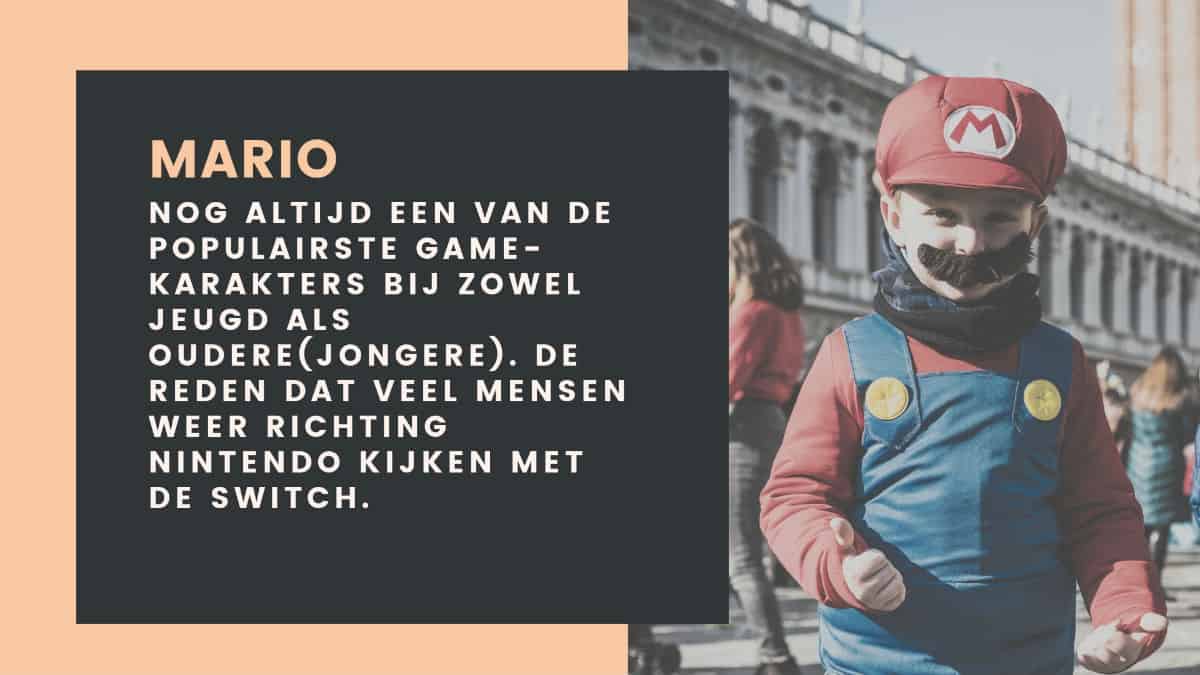 Mario nog altijd populair ook op de switch