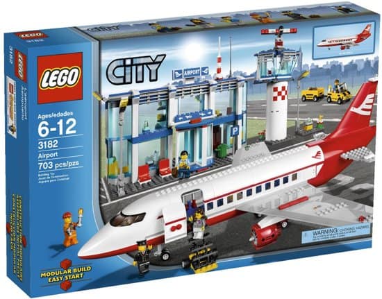 lego city major airport 7894