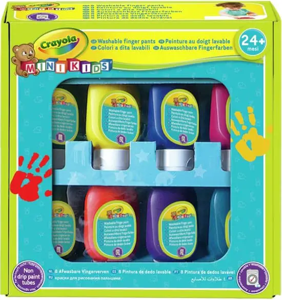 Crayola washable finger paint for the bath