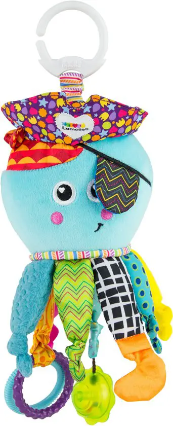 Lamaze play octopus for your baby in the car seat