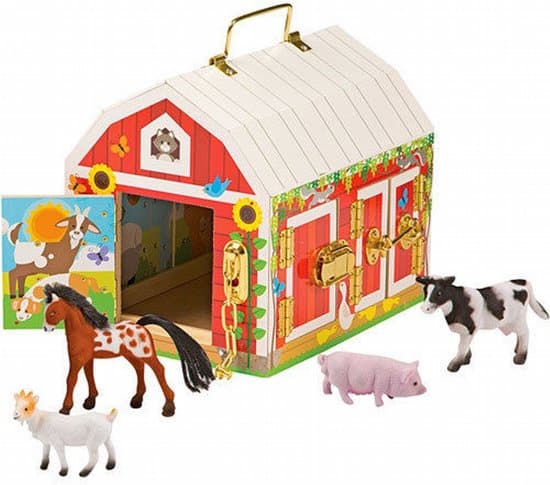 Melissa and doug farm stable educational from 3 years