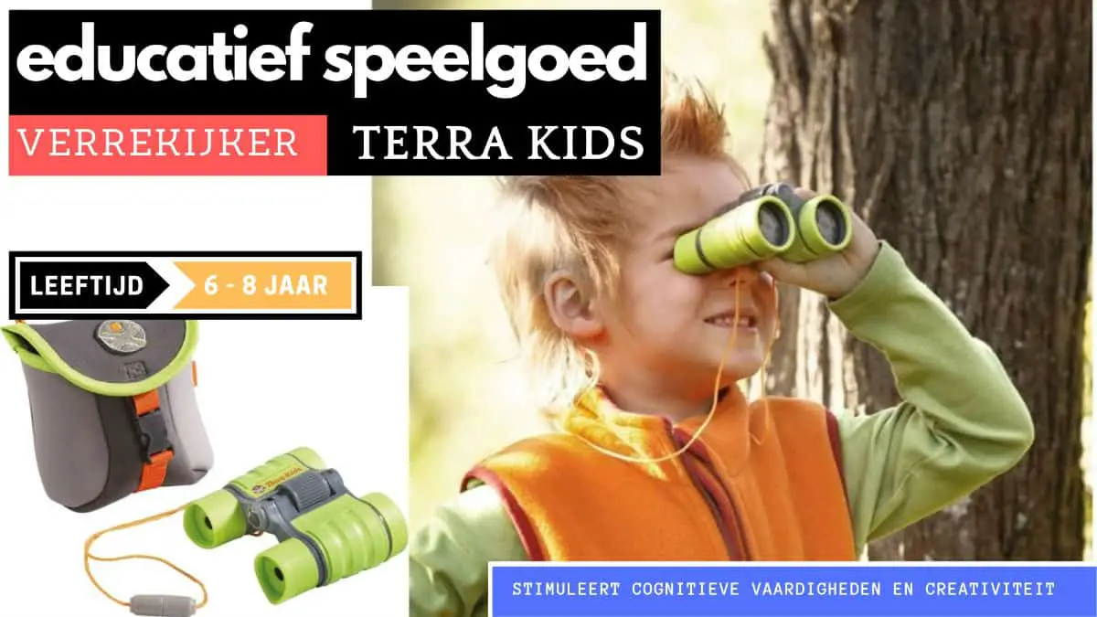 Terra kids binoculars educational for 6 years
