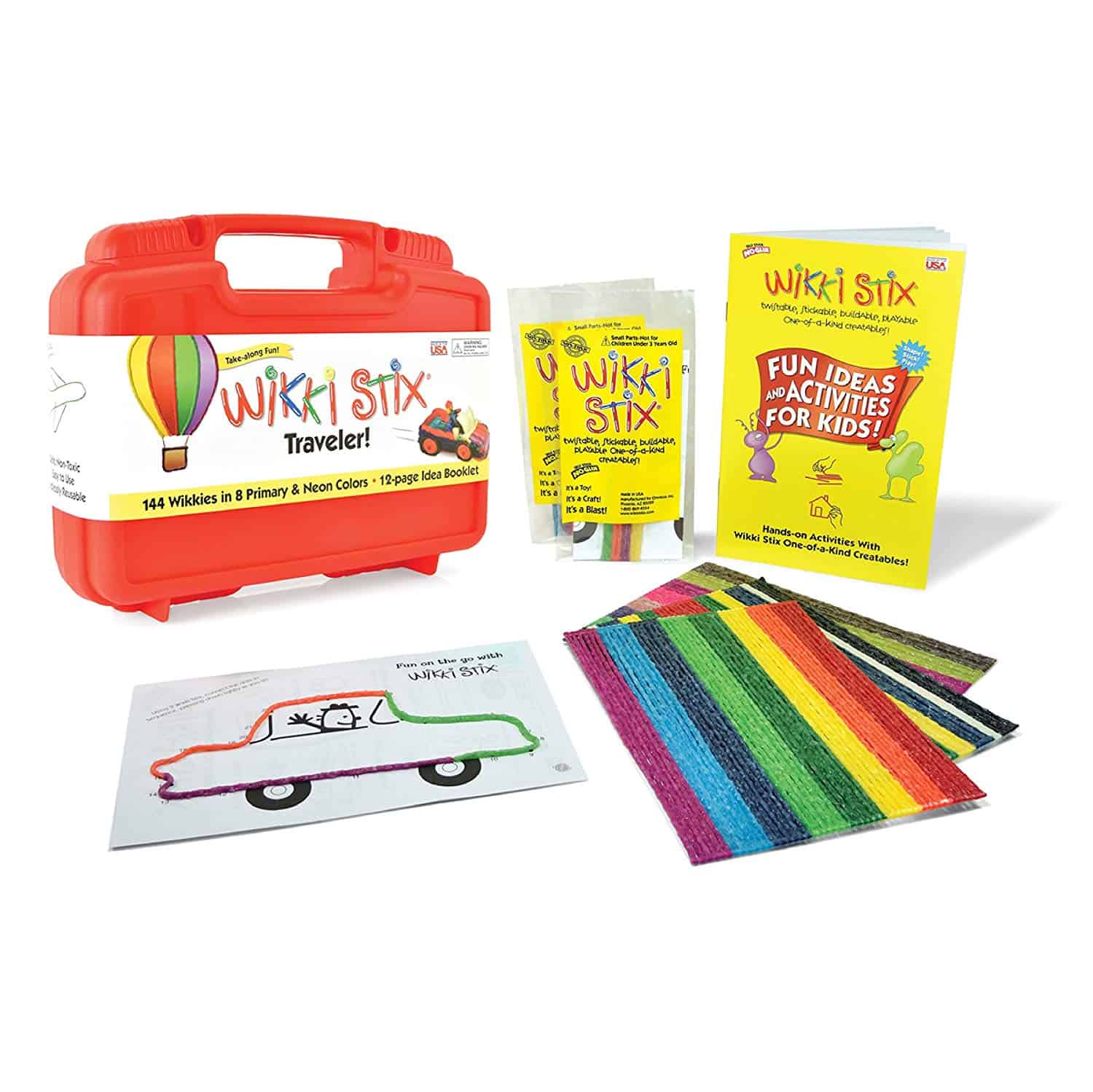 Wikki Stix creative car toy