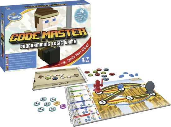 Best coding board game from 8 years old: Code Master