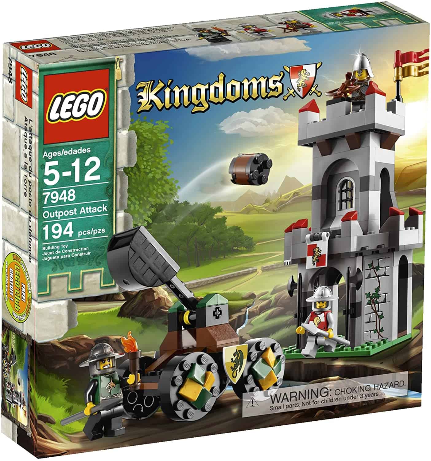 Bestes Schloss der Lego-Königreiche: Angriff der LEGO-Königreiche auf den Aussichtsturm 7948