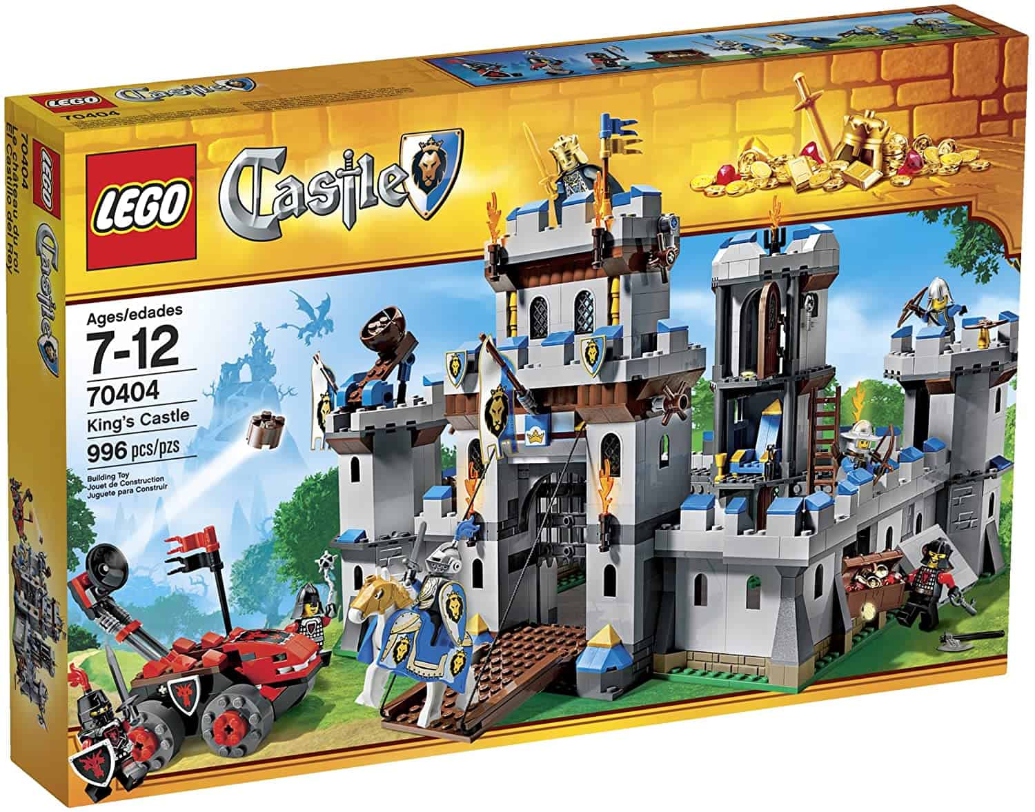 Meest uitgebreide LEGO Kingdoms set: Koningskasteel 70404