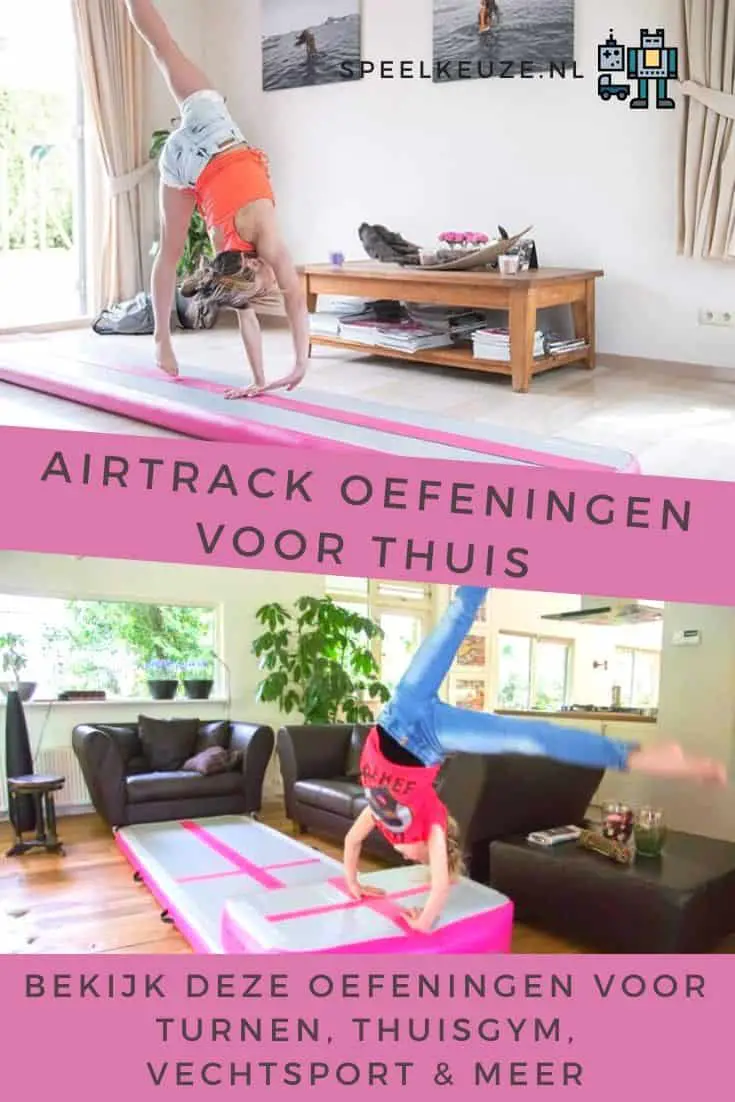 Airtrack oefeningen voor thuis