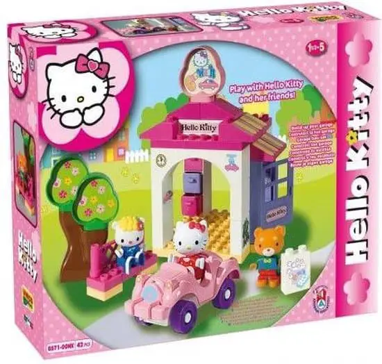 Hello Kitty Duplo car wash