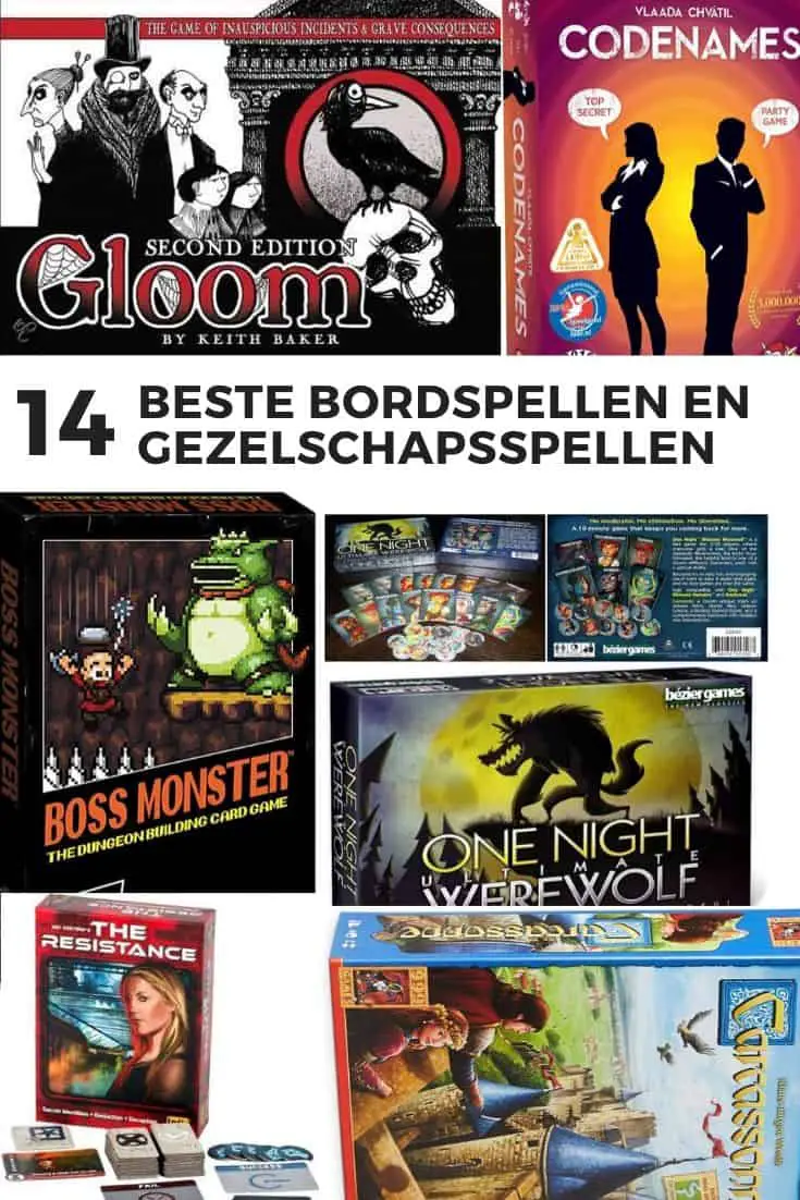 14 beste bordspellen en gezelschapsspellen