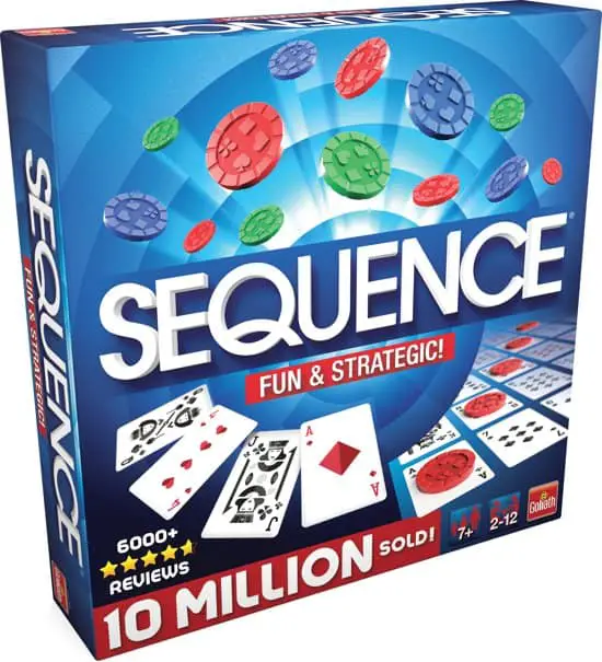 Best family board game from 7 years Sequence