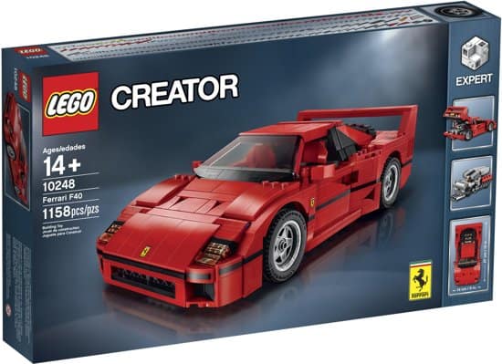 Lego Schöpfer Ferrari F40 Auto