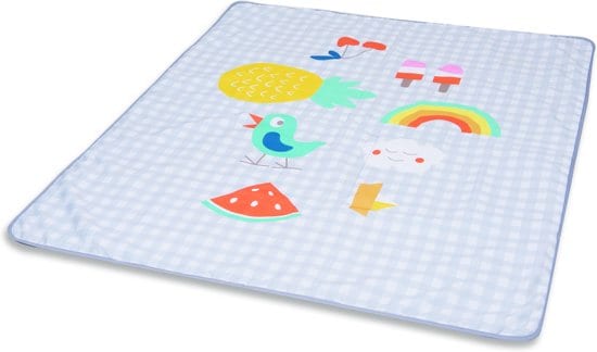 Taf Toys Alfombra de juego de picnic para exterior - Alfombra de juego impermeable - 0 a 99 años