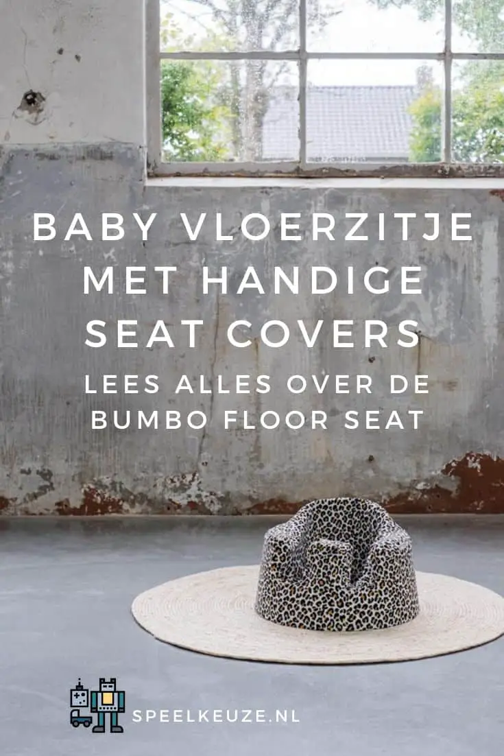 Handige Bumbo baby vloerzitje